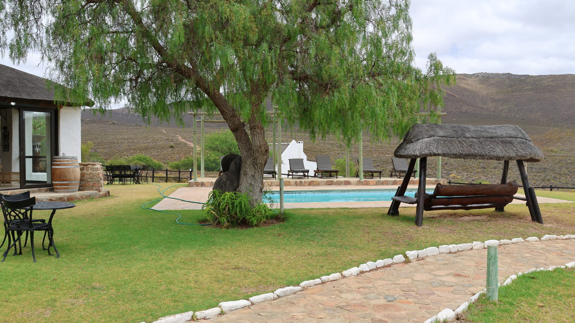 Bush caravan camping site