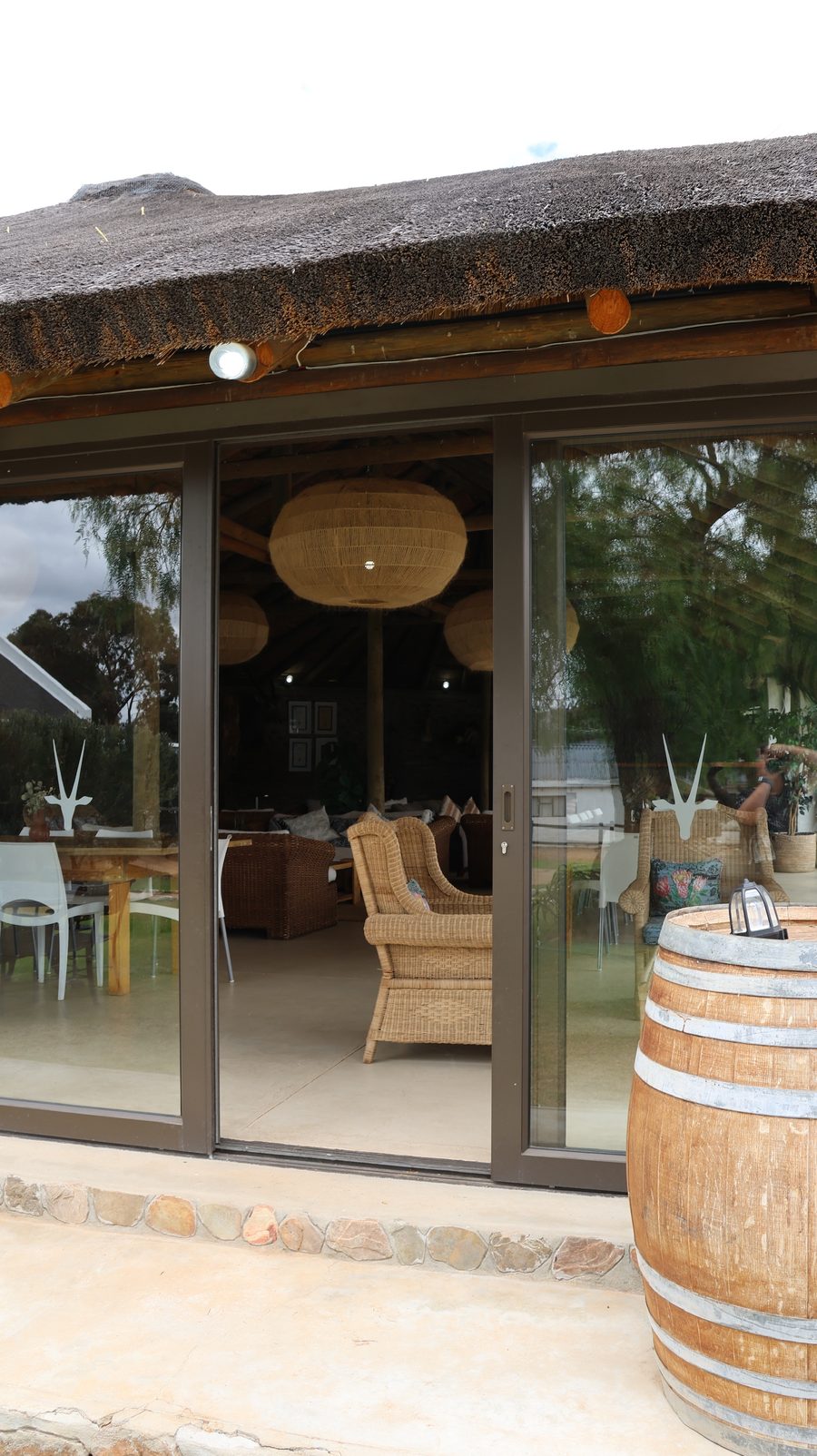 Luxury tent interior